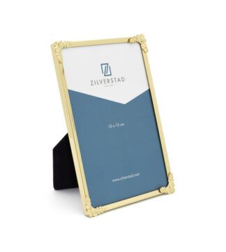 Metallrahmen zum Hängen und Stellen für 10x15cm gold-glanz
