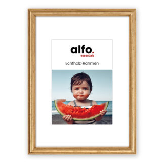 Holzrahmen 30x40cm gold